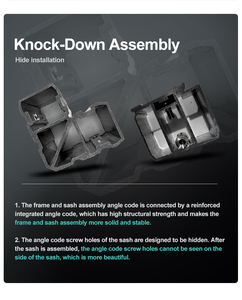 Portes d'entrée à ouverture battante modernes ZEKIN, en alliage d'aluminium, en métal, en fer, portes de sécurité extérieures, portes extérieures pour maisons - Product Image 4