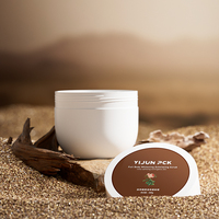 Conteneur d'emballage en plastique de soins de la peau de capacité de logo personnalisé crème pour le visage lotion crème solaire pot de crème propre pour le corps
