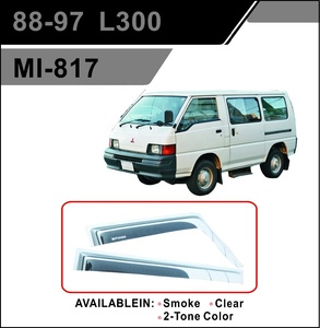 Deflector de Viento para Mitsubishi L300, Modelo <span class=keywords><strong>MI</strong></span>-817 1988-1997, Deflectores de Ajuste Personalizado - Product Image 2