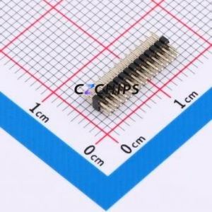 A100UP-ZS14P Pin Header Through hole Component (THT),P=1mm Connector ( Pin Structure: 2x14P )( Pitch: 1mm )( Row Spacing: 1mm ) - Product Image 1