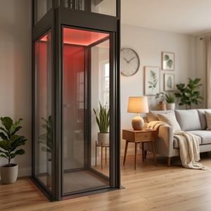 Ascenseur miniature Wemet pour la maison, ascenseurs résidentiels, ascenseur personnel avec petite cabine pour les personnes <span class=keywords><strong>âgée</strong></span>s - Product Image 3