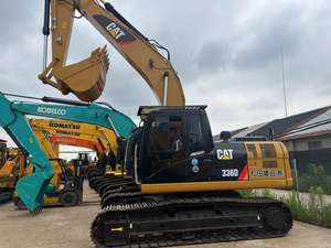 Excavadora de cadenas pesada original japonesa 336D2 de 36 toneladas hidráulica con motor y rodamientos, 1 año de garantía, alta potencia de excavación - Product Image 3