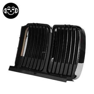 AFTATPT - Rejilla Delantera Cromada de Alta Calidad para <span class=keywords><strong>BMW</strong></span> <span class=keywords><strong>E30</strong></span> <span class=keywords><strong>M3</strong></span> Serie 3 325i 318i, <span class=keywords><strong>Venta</strong></span> Directa de Fábrica, con Buen Efecto - Product Image 4
