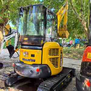 Экскаватор Komatsu PC35MR, мини-гусеничный экскаватор, подержанная строительная техника для муниципального ландшафтного дизайна, траншея - Product Image 5