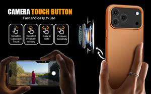 תיק עור pu עבור ipeone17/17pro/17promax promax מותאם אישית במקרה טלפון תואם טעינה אלחוטית טעינה אלחוטית - Product Image 6