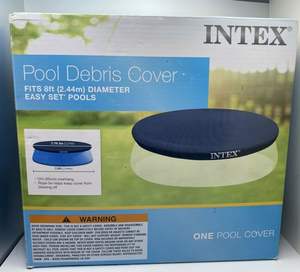 Couverture de piscine en polyéthylène <span class=keywords><strong>INTEX</strong></span> 28020 8 pieds, ensemble rapide et facile, accessoire pour rembourrage de piscine - Product Image 2