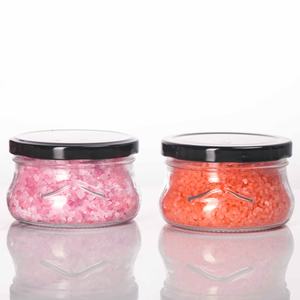 Frascos de vidrio de 80ml con tapa hermética de hojalata, ideal para mermeladas caseras, jaleas, miel y vela de bendición, tarro de sopera de vidrio - Product Image 1