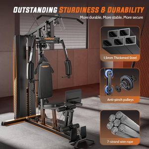 Equipo de Gimnasio Multifuncional Todo en Uno para Ejercicios de Fuerza, Disponible al por Mayor - Product Image 4