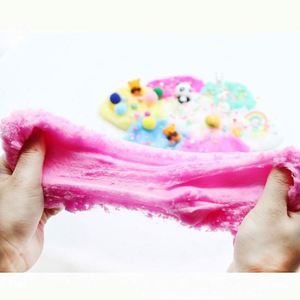 Hot Sale DIY Colorful Silk <b>Slime</b> Popularity Crystal Clear Gradient Transparent Fluffy Mud Non-Stick Playdough <b>Slime</b> Supplier's - Product Image 3