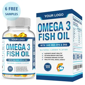 OEM Wholesale Fish Oil Softgels Supplement Omega 3 Fish Oil Capsules