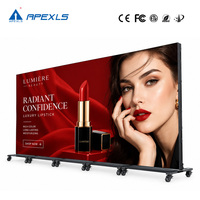 Affichage numérique LED pliable pour publicité intérieure P1.5, affichage d'événements, mur vidéo portable numérique, écran d'affichage