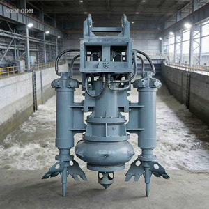 Heavy Duty Hydraulic Slurry <b>Pump</b> - <b>Submersible</b> with Cutter for Excavator & Dredger - Product Image 1