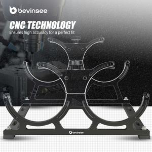 BEVINSEE Billet Aluminio Dual 7 ''Kit de soporte de botella nitrosa para ambas botellas nitrosas de 10LB y 15LB - Product Image 5