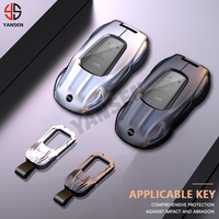 Coque de protection élégante pour clé télécommande intelligente Toyota Prius 20 RAV4 Camry70 C-HR Corolla 2018 2019 2020 – Pièces de rechange pour clé de voiture