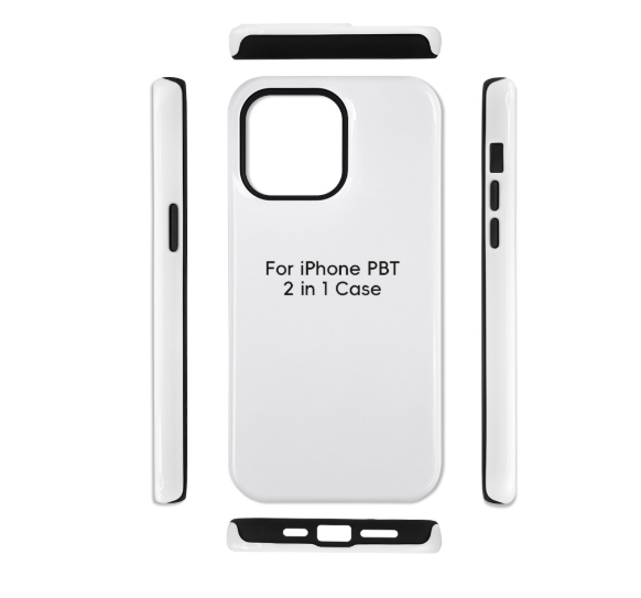 Wholesale Customized Luxury 2-in-1 Tough Phone Cases for iPhone 16 Series Sublimation Coated Matte and Glossy Made From TPU
