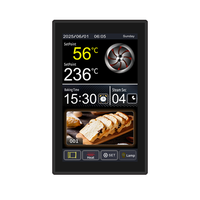 Penjualan terlaris layar sentuh LCD 10 inci tampilan warna dapat disesuaikan kontroler temperatur Oven OEM/ODM MK6A01 peringkat IP68 1C