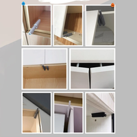 Amortisseurs magnétiques pour armoires de cuisine et de salle de bain, fermeture douce et silencieuse, poignée invisible, moderne, pour la maison