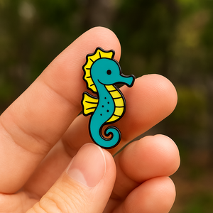 Broche en forme d'ancre, d'étoile de mer, de hippocampe ou de coquille de tortue verte, personnalisable, vente en gros <span class=keywords><strong>pour</strong></span> fabricants - Product Image 3