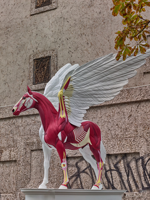 Sculpture d'animal en fibre de verre sur mesure, grande taille, résistante aux UV, réaliste, pour la décoration de jardin et les expositions dans les parcs à thème