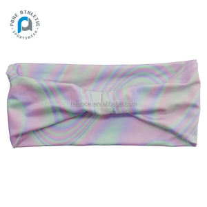 رباط رأس نسائي مخصص كاجوال مريح رياضي للركض واللياقة البدنية عقال للرياضة في الهواء الطلق ، بوليستر سباندكس - Product Image 3