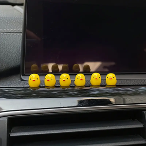 <span class=keywords><strong>Petit</strong></span> poulet poussin Miniature ornement pour voiture décoration fée <span class=keywords><strong>jardin</strong></span> plante décor beaux accessoires de décoration - Product Image 4