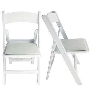 Tables et chaises pliantes en <span class=keywords><strong>plastique</strong></span> rigide sans accoudoirs avec roulettes pour terrasse extérieure, stade, terrasse, fête à domicile - Prix abordable - Product Image 6