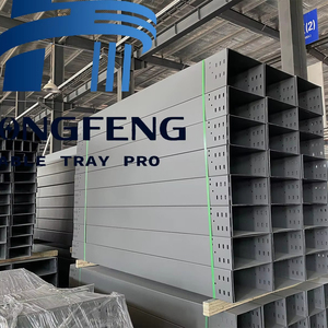 Factory/School/ Marketing Used Electrical Steel Galvanized Powder Coated Cable Trunking Tray - Product Image 1