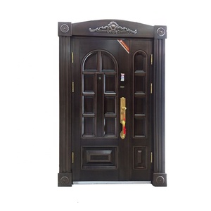 Puerta Magellan, Diseño de Puerta Doble Pequeña para Entrada Principal, Puerta Exterior de Metal, Precio de Puerta de Aluminio Fundido - Product Image 3