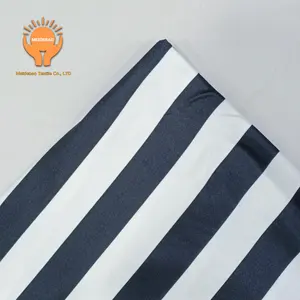 Hot Sale High Quality Digitally Printed Polyester Jacquard Stripe Printing Fabric For Women's Clothing