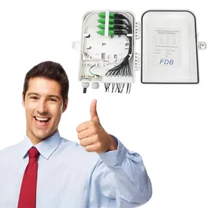 高品质光纤终端盒 16 端口墙盒 FTTH FDB FDP 适用于户外