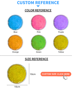 Impacco di Ghiaccio in Gel PVC Morbido, Riutilizzabile, Colorato, Personalizzabile, per Sollievo dal Dolore, Riduzione della Febbre, Pronto Soccorso Domestico - Product Image 4
