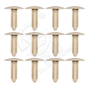Clips de fixation intérieurs Xinyida A390 pour toit, coffre et pare-chocs de véhicules General Motors, en plastique nylon. - Product Image 1