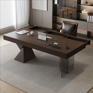 Bàn quản lý đơn giản và cao cấp phong cách tối giản Ý Bàn máy tính văn phòng tại nhà - Product Image 6