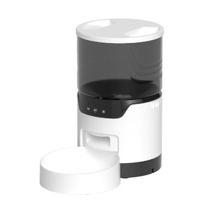 Comedero Inteligente para Gatos Dudupet, Blanco Transparente, Redondeado, Dispensador Automático de Comida para Mascotas con Control por Aplicación para Perros y Gatos - Product Image 2