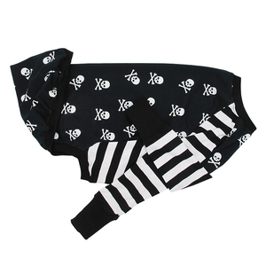Sudadera de manga larga para perro grande, <span class=keywords><strong>ropa</strong></span> negra para halloween, <span class=keywords><strong>Galgo</strong></span> Italiano - Product Image 2