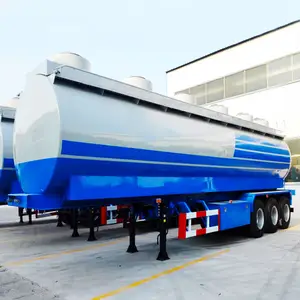 OEM China 3 4 Achsen 38000 Liter Palmöl-Kraftstoffbehälter Semi-Auflieger