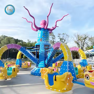 Lino gran oferta al aire libre pulpo columpio paseo giratorio carnaval equipo para niños Parque de Atracciones emoción Luna Park pulpo paseo venta - Product Image 4