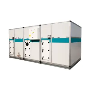 Gabinete de sistema Hvac AHU industrial combinado 2024, unidad de tratamiento de aire exterior higiénica con unidad de condensación, puertas de acceso AC