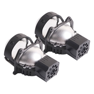 Sanvi Aftermarket M <b>Light</b> Reflector Cup Super Bright 64W 5500K A11PRO 3 Inch Size Bi-LED <b>Projector</b> Lens Headlights - Product Image 6