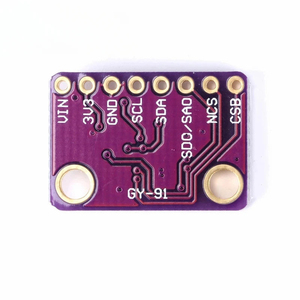 OKY3259-3 GY-91 10DOF MPU9250+BMP280 โมดูลเซ็นเซอร์ IMU 9 แกน  เซ็นเซอร์วัดความเร่ง ไจโรสโคป แมกนีโตมิเตอร์ - Product Image 3