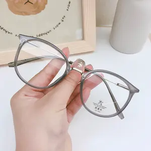 S11809 Glasses Latest Design TR+Metal eyeglasses frame Anti-Blue Light optical eyeglass frame