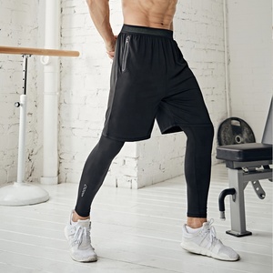 Ropa <span class=keywords><strong>de</strong></span> deportes <span class=keywords><strong>de</strong></span> compresión medias Leggings para correr banda elástica hombres pantalones <span class=keywords><strong>de</strong></span> Yoga - Product Image 6