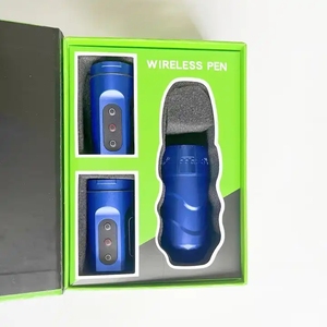 Máquina de Tatuaje Inalámbrica de Aluminio con Motor de Copa Hueca, Tipo Pluma Rotatoria para Maquillaje Permanente - Product Image 2