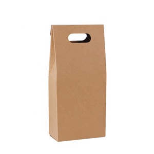 Sacs en papier kraft avec logo imprimé bouteille en verre design personnalisé vente en gros sacs en papier kraft <span class=keywords><strong>vin</strong></span>/bière à bas <span class=keywords><strong>prix</strong></span> - Product Image 2