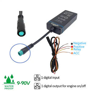 Perangkat GPS Mini Rastreador 4G untuk Sepeda Motor 300mAh, Pelacak Kendaraan GPS Relay dengan Kartu SIM - Product Image 2