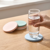 Plateau de séchage multifonctionnel en diatomite écologique, rond, pour cuisine, tasses, vaisselle, savon, accessoire de salle de bain, durable