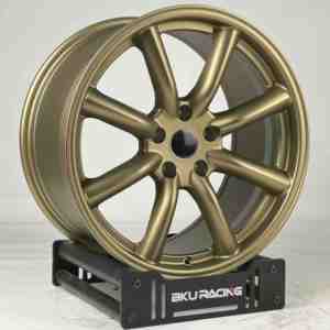 Jantes forgées Bku 5x112 pour <span class=keywords><strong>Volkswagen</strong></span> <span class=keywords><strong>Golf</strong></span> <span class=keywords><strong>R</strong></span> GTI Mk6 Mk7 Mk8 Hatchback 19 <span class=keywords><strong>20</strong></span> 21 pouces, jantes en alliage monobloc noires personnalisées - Product Image 5