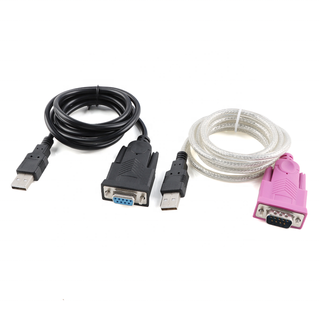 USB to RS232 DB9 Serial Cable 9-pin Shielding High Speed Data Transmission Dual Chip Computer Printer PL2303 Female Male