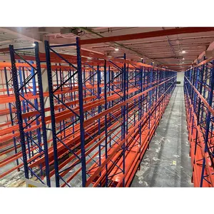 High Quality Warehouse Rack Pallet Goods Storage Drive In Pallet Racking High Density Storage Select Pallet Shelf Supplier