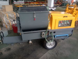 ウォルゴー JP90-F モルタル噴射機 セメントミキサー スクリューポンプ 7KW出力 3相 380V 115L/MIN出力 主要部品 モーター 30bar - Product Image 4